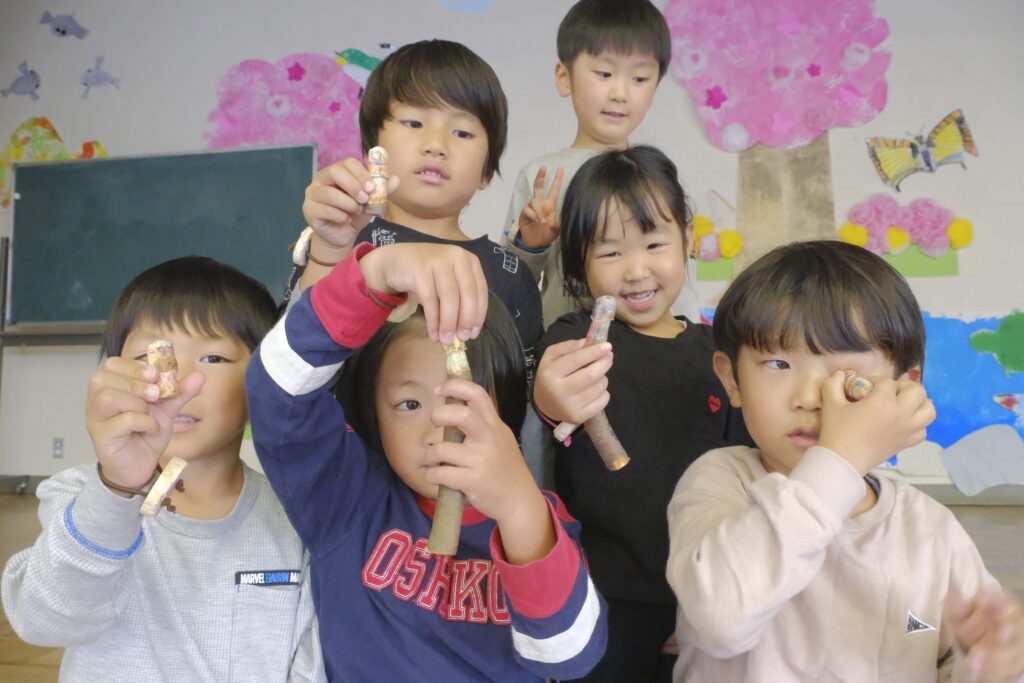 色を塗り終えて・・完成したよ