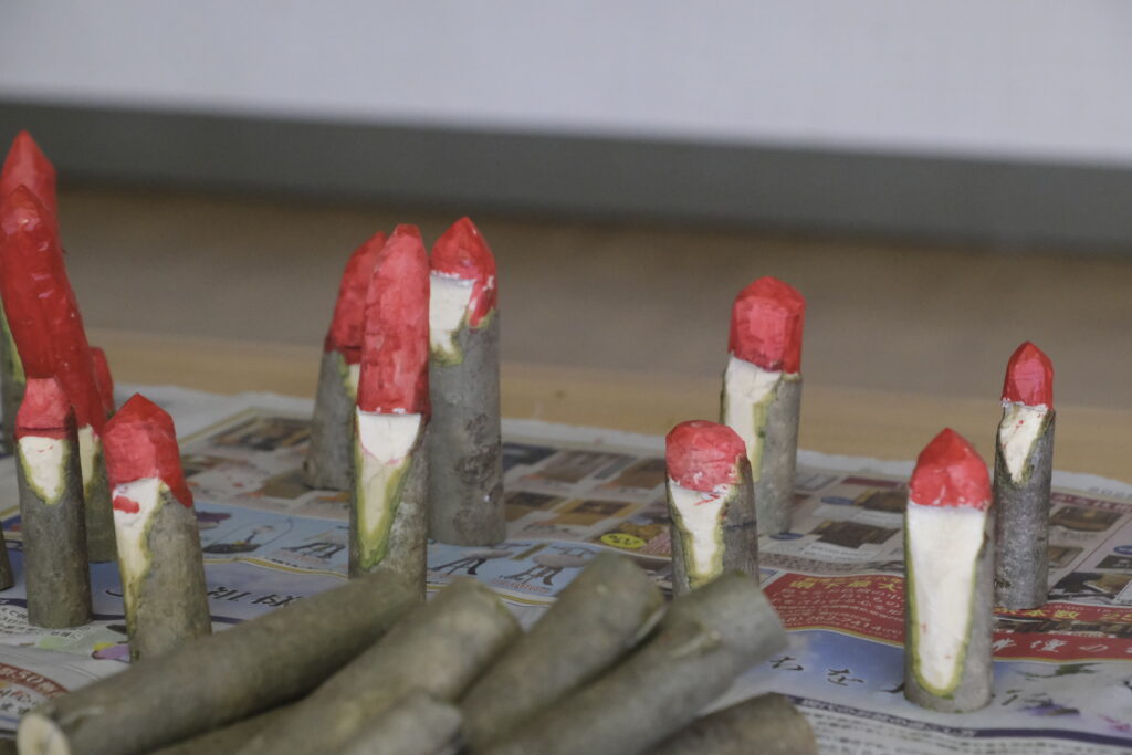 クラフト教室ではここまで