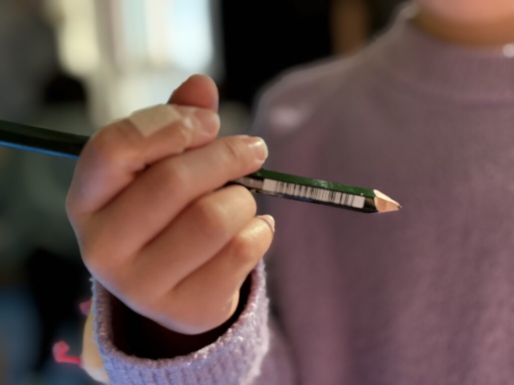 ケガをしても頑張った成果